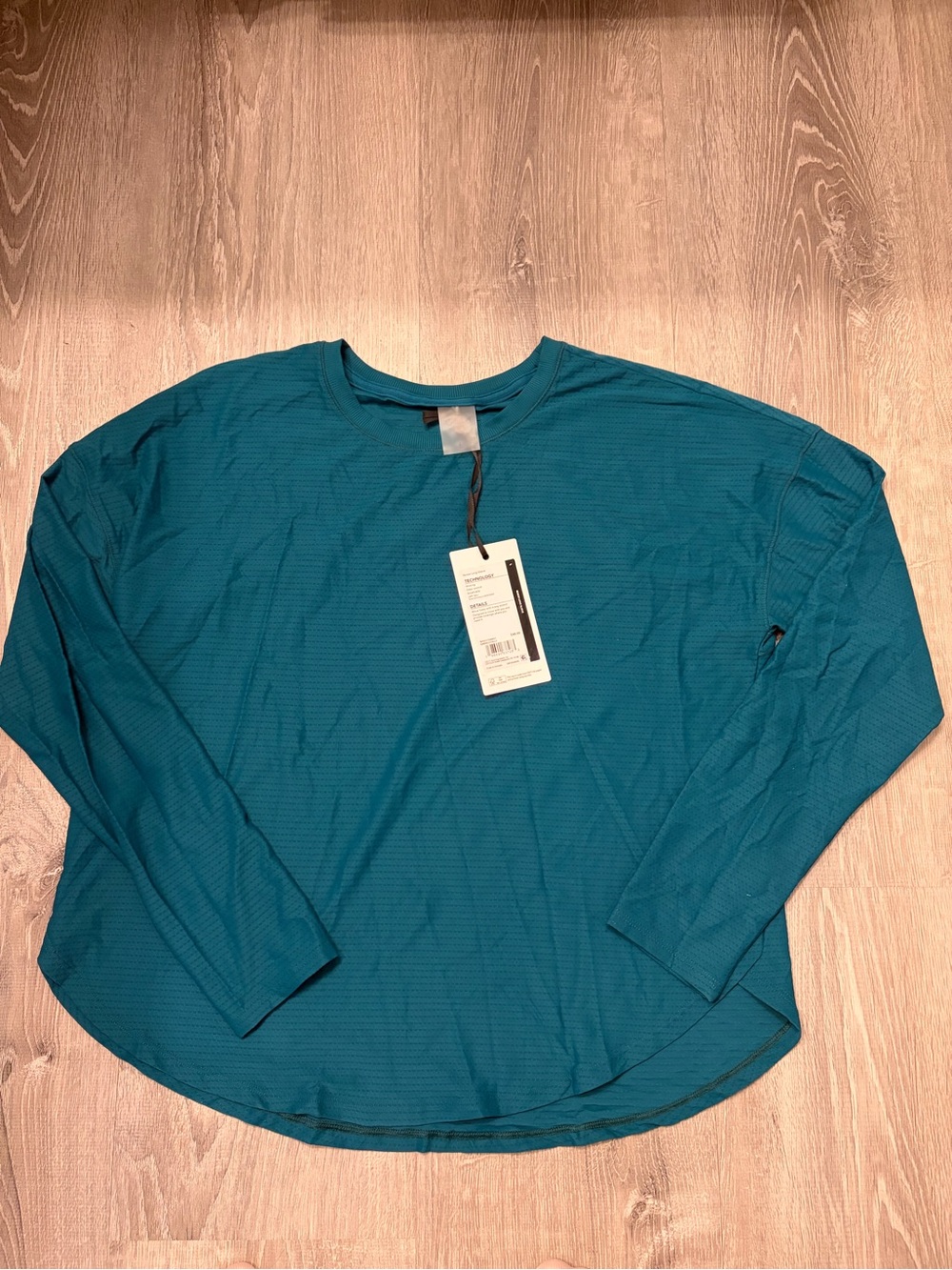 Women's Calia Renew Long Sleeve Shirt - Size Large- Teal